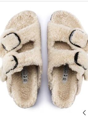 Birkenstock Papillio Arizona Big Buckle Shearling 39